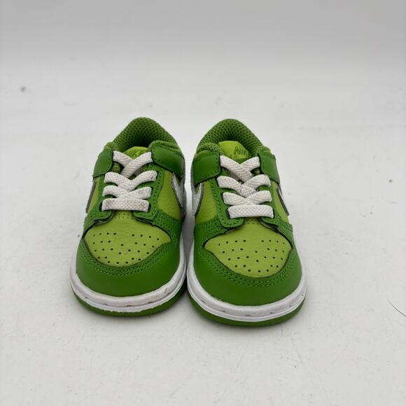 Nike Dunk Low Chlorophyll Shoes Sneakers Baby 2C 6 Months - Picture 4 of 12